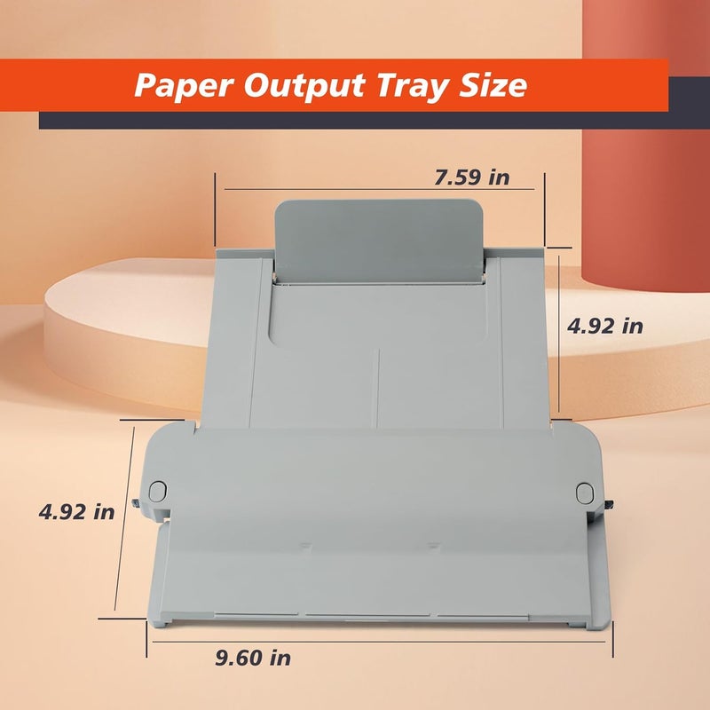 Mhrxusd Paper Output Tray Replacement for HP for OfficeJet Pro 9010 9012 9015 9016 9018 9019 9010E 9013E 9015E 9016E 9018E 9125E 9110B 9130B Printers Parts - Image 3
